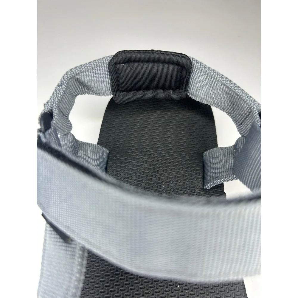 Watelves Mens Grey Sport Sandals Adjustable Strap Size 43/10 Hiking Casual Shoes